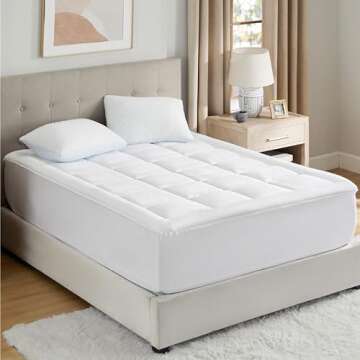 Bedsure Full Size Mattress Pad for Comfort and Support