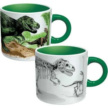 Color Changing Dino Mug - Heat Sensitive Fun