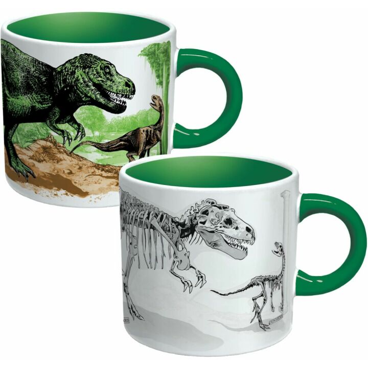 Color Changing Dino Mug - Heat Sensitive Fun