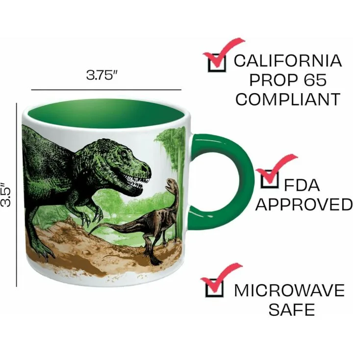 Color Changing Dino Mug - Heat Sensitive Fun
