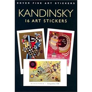 Kandinsky: 16 Art Stickers (Dover Art Stickers)