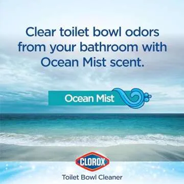 Clorox Toilet Bowl Cleaner with Bleach Gel - Ocean Mist