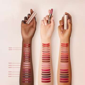 Lancôme L'Absolu Rouge Intimatte Hydrating Matte Lipstick - Buildable & Lightweight Formula with a Soft Matte Finish - Up To 12HR Comfort- 215 First Kiss: warm peachy brown