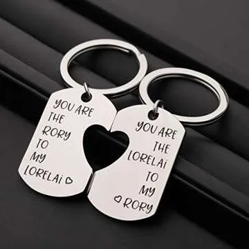 Gilmore Girls Mother Daughter Keychain Set for Fans