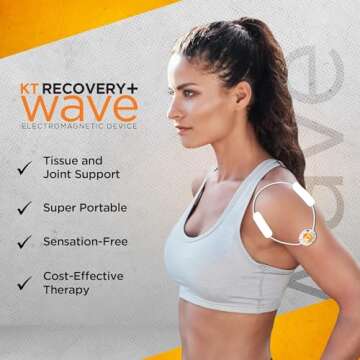 KT Tape KT Recovery+ Wave™ Pain Relief Device for Comfort