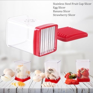 Fruit and Vegetable Speed Slicer with Push Plate