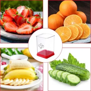 Fruit and Vegetable Speed Slicer with Push Plate
