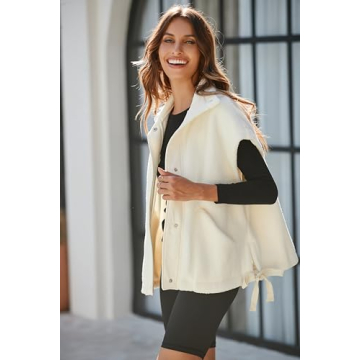 Oversized Fleece Vest for Stylish Warmth