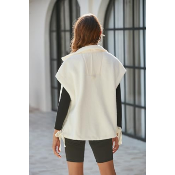 Oversized Fleece Vest for Stylish Warmth