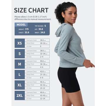 Pioneer Camp Women's Lightweight Hoodies Pullover Thin Soft Gym Hooded Sweatshirt Workout Athletic Running Yoga Casual Tops