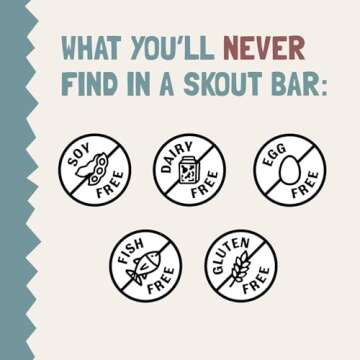 Skout Organic Dessert Inspired Kids Snack Bar Variety Pack (18 Pack) | Organic Kids Snack Bars | School Snacks & Lunch Snacks | Vegan & Paleo | Gluten, Dairy, Grain Free…