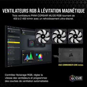Corsair iCUE H150i Elite Capellix Liquid CPU Cooler