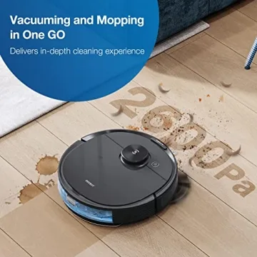 ECOVACS Deebot N8 Pro+ Robot Vacuum Mop 60-Day Self-Cleaning