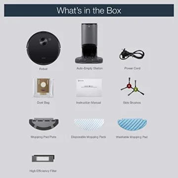 ECOVACS Deebot N8 Pro+ Robot Vacuum Mop 60-Day Self-Cleaning