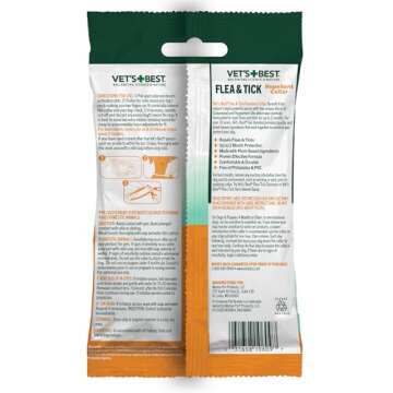 Vet's Best Flea and Tick Collar - Natural & Effective Pet Solution for Dogs