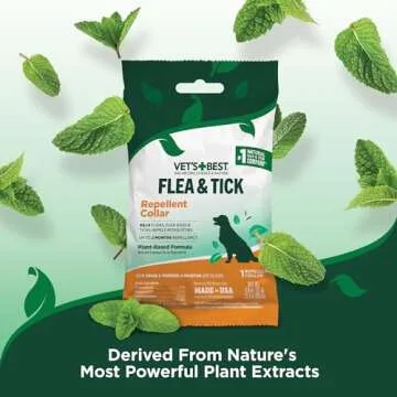 Vet's Best Flea and Tick Collar for Dogs - Natural Protection
