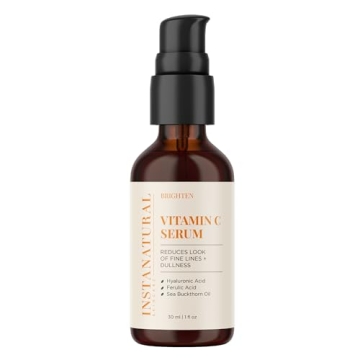 InstaNatural Vitamin C Serum Brightens Hydrates Reduces Aging