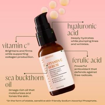 InstaNatural Vitamin C Serum Brightens Hydrates Reduces Aging