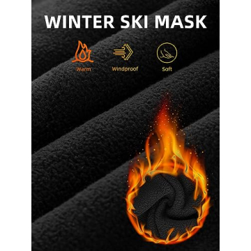 ROCKBROS Ski Mask Balaclava for Men Cold Weather Thermal