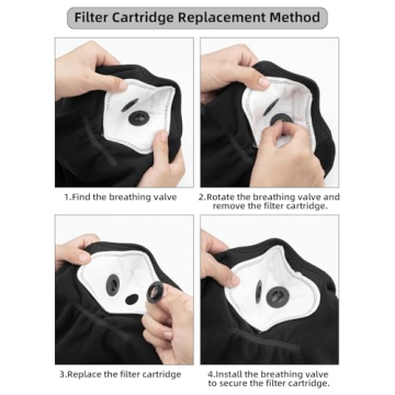 ROCKBROS Ski Mask Balaclava for Men Cold Weather Thermal