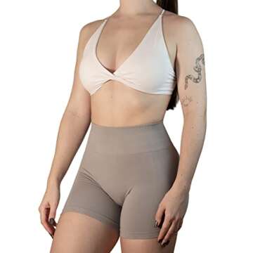 AUROLA Mars Backless Workout Sports Bras for Women