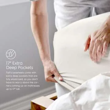 Tafts King Sheets Set - Luxurious 100% Bamboo Viscose Bedding