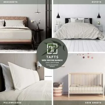 Tafts King Sheets Set - Luxurious 100% Bamboo Viscose Bedding