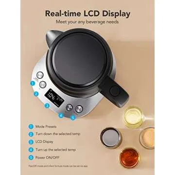 GoveeLife Smart Electric Kettle with Temperature Control