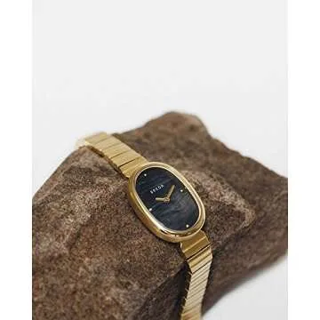 Breda 'Jane' Gold and Metal Bracelet Watch, 23MM