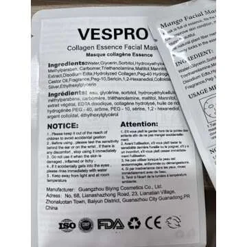 24 Pack Collagen Essence Sheet Facial Masks, Bulk Sheet Face Masks SkinCare for Women, Hydrating and Soothing Facial Mask Set for Skin care, Face Mask Spa Gifts for All Skin Types