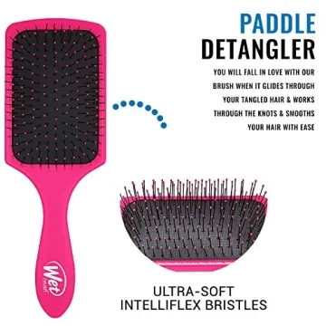 Wet Brush Pro Paddle Punchy Pink for Easy Detangling