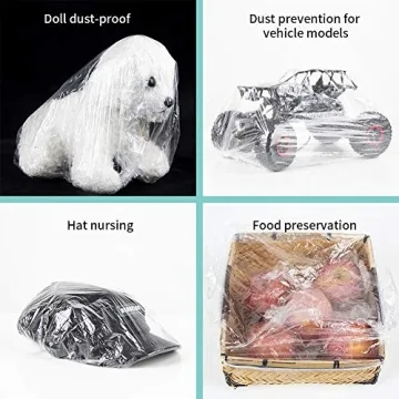 50PCS Waterproof Disposable Shower Caps for Hair Care