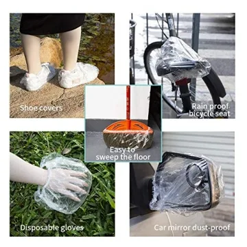 50PCS Waterproof Disposable Shower Caps for Hair Care