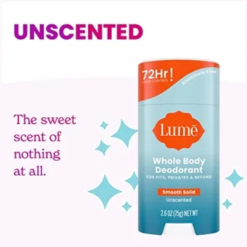 Lume Whole Body Deodorant 72H Odor Control Aluminum Free