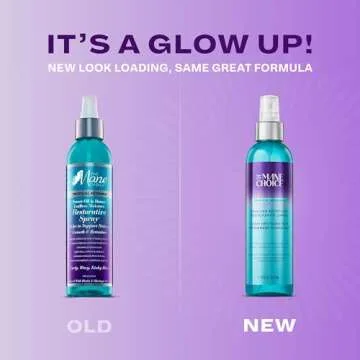 The Mane Choice Tropical Moringa Sweet Oil & Honey Endless Moisture Restorative Hair Spray, Supports Natural Hair Growth & Retention, Hydrating Curl Refresher & Shine Spray, Fights Frizz, 8 Fl Oz