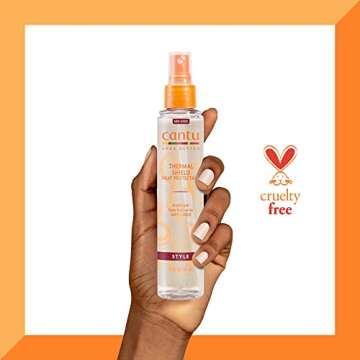 Cantu Thermal Shield Heat Protectant with Shea Butter, 5.1 fl oz (Packaging May Vary)