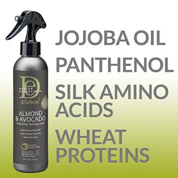 Design Essentials Natural Twist and Set Setting Lotion, 8 Fl Oz, 8 Ounces