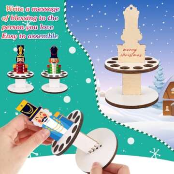 Weysat 3 Pcs Christmas Money Holder Ornaments for Unique Cash Gifts