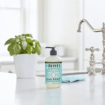 Mrs. Meyer's Basil Hand Soap | All-Natural & Cruelty-Free