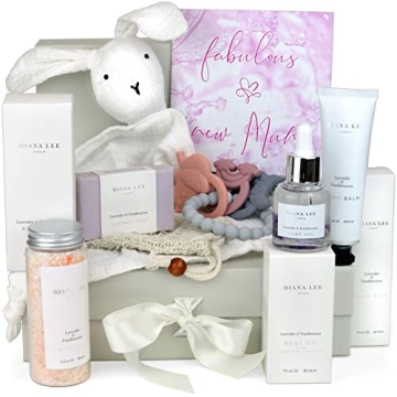 Jasmyn & Greene New Mom Gift Basket - 9 Luxury Baby Shower Gifts for Expecting Mommy To Be. Pregnant...