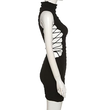 DOUCIU Stacked Mini Dress for Women - Elegance Meets Comfort