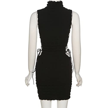 DOUCIU Stacked Mini Dress for Women - Elegance Meets Comfort
