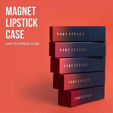 Pony Effect Powdery Whisper Lipstick | Vivid Matte lipstick for Women | 004 Pay Attention | K beauty