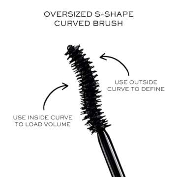 Lancôme Hypnôse Drama Extreme Volumizing Mascara - Up to 17x More Volume - Up to 24HR Wear - Ultra Black