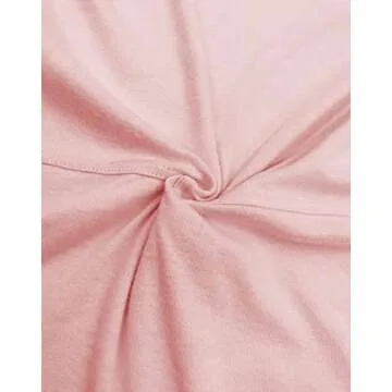 Floral Find Women's Long Sleeve Lapel Half Zip Up Sweatshirt Solid Stylish Loose Fit Casual Pullover Tops (Pink, Medium)