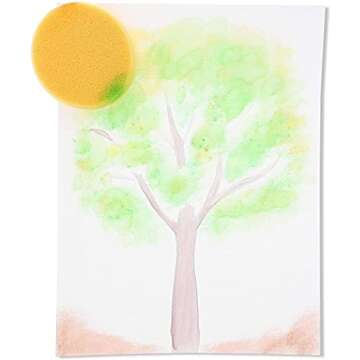 Synthetic Sponges for Painting - 2 Sizes, 12-Pack