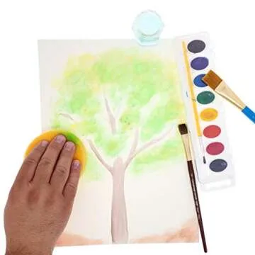 Synthetic Sponges for Painting - 2 Sizes, 12-Pack