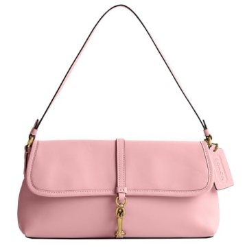 Coach Women’s Hamptons Bag - Stylish Bubblegum Leather Handbag