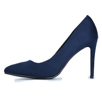 IDIFU Women's IN4 Classic Pointed Toe High Heels Pumps Wedding Dress Office Shoes