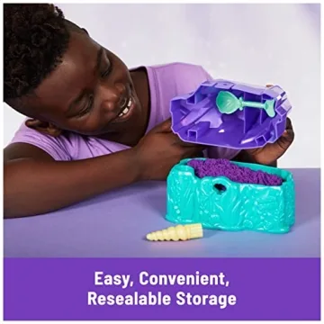 Kinetic Sand Mermaid Crystal Playset for Endless Creativity